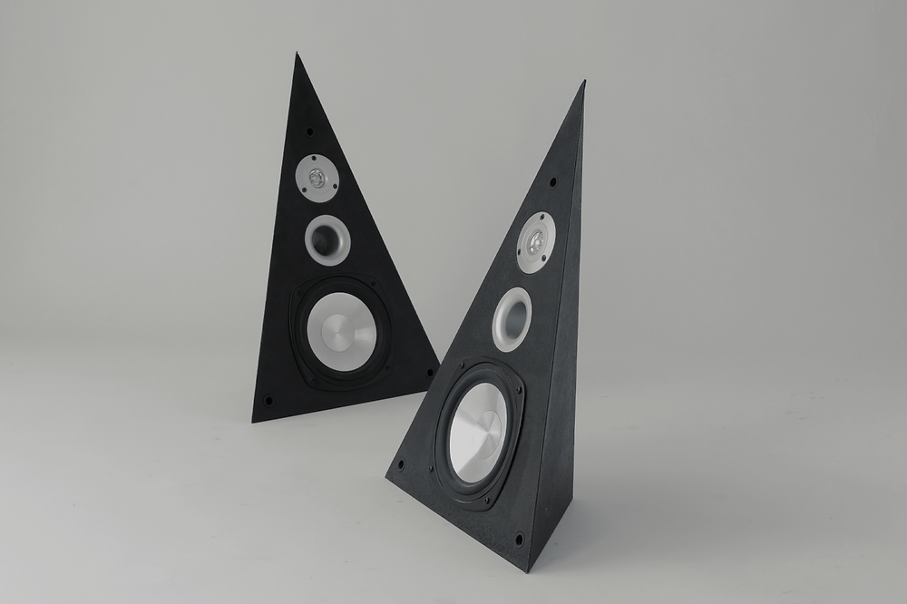 Isosceles vintage speakers